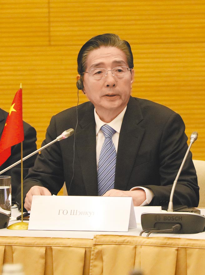 中共政法委書記郭聲琨。（中新社資料照片）