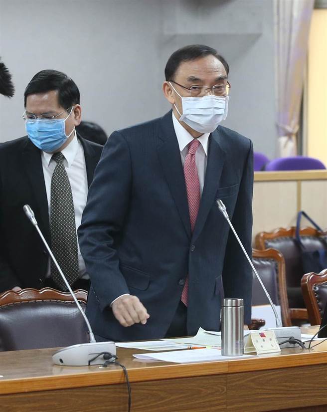 法務部長蔡清祥出席立院司法法制委員會。（趙雙傑攝）
