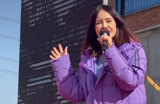 昔日八点檔女王高胜美。(取自微博)