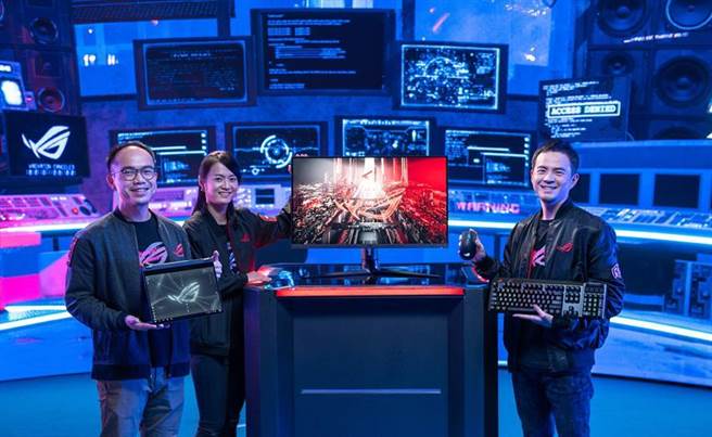 华硕首场CES 2021全球线上发表会「ROG For Those Who Dare」，聚焦电竞产品线推出新品。图／华硕提供