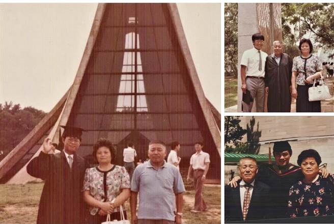 王凤奎》博士是靠父亲扫马路、母亲当佣人而得来(照片由作者提供)