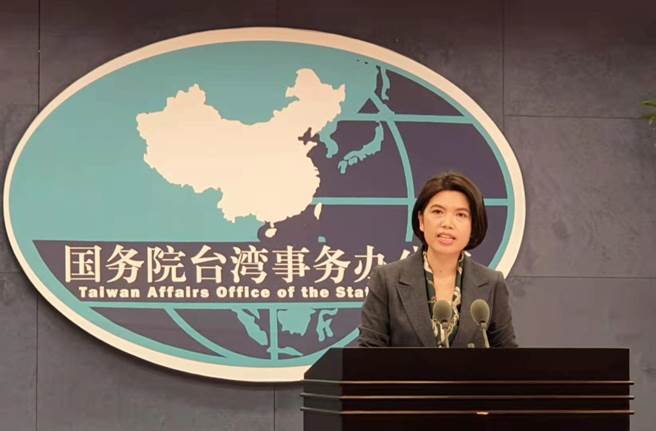 大陸國台辦發言人朱鳳蓮。（藍孝威攝）