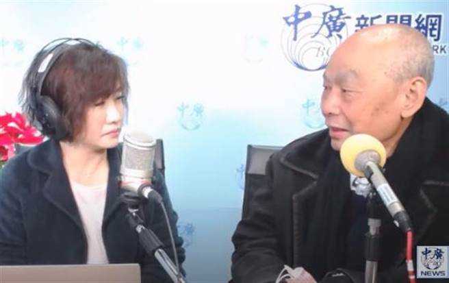 前民进党立委「街头小霸王」林正杰(右)谈民进党未来。(取自中广新闻网youtube)