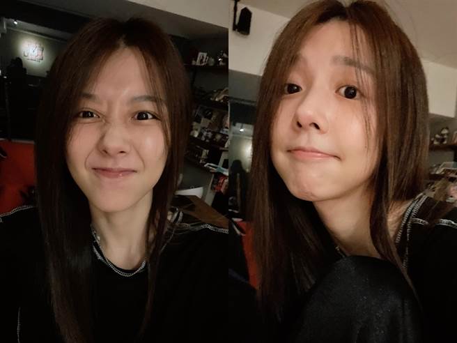 邵雨薇大方秀出自己沒化妝的模樣。（圖／FB@邵雨薇）