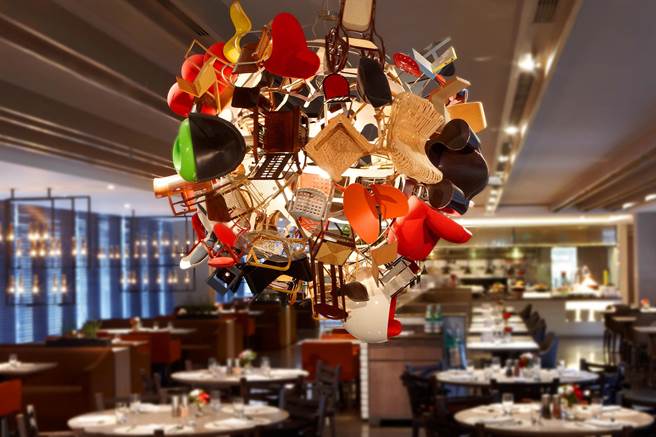 寒舍艾丽La Farfalla义式餐厅厅景照。（寒舍提供）