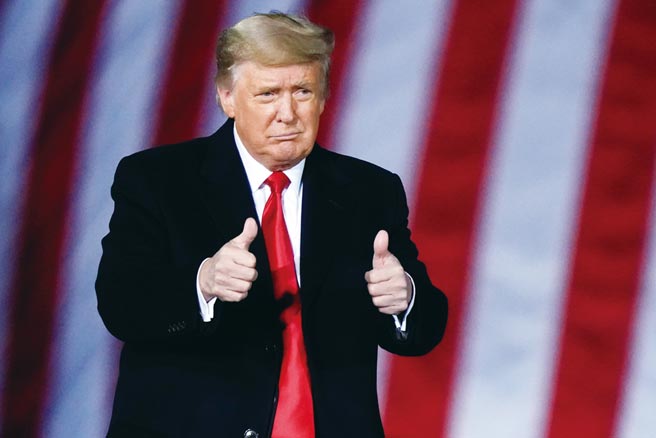 美国总统川普。（图／美联社）