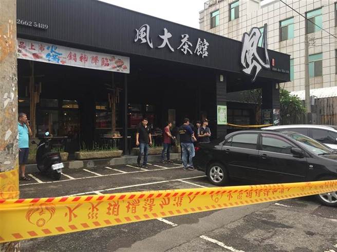 双煞持长短枪扫射沙鹿茶艺馆26枪，造成一死仍未破案。(中时资料库)