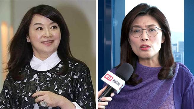 名嘴周玉蔻(图左)、立法委员郑丽文(图右)（左图/姚志平摄、右图/范佐意摄）