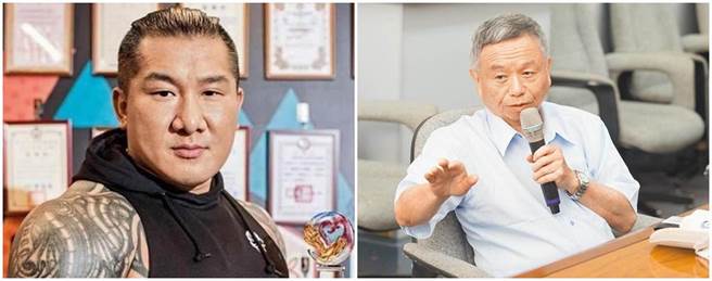 「馆长」陈之汉(左图)、前卫生署长杨志良(右图)。(合成图/本报资料照)