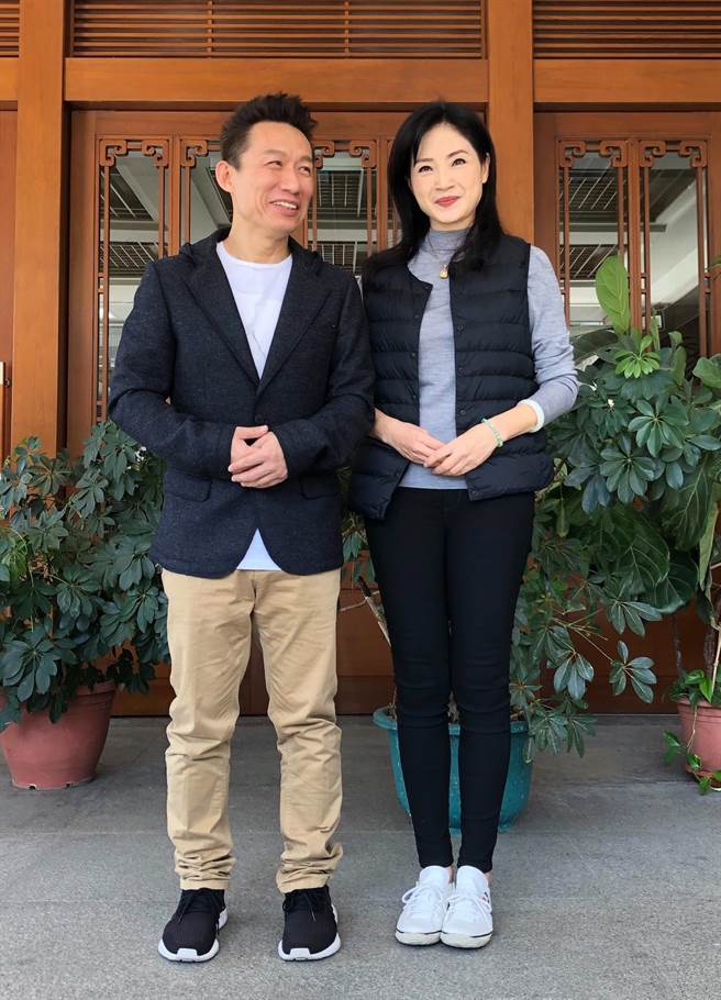 方季惟、郭子乾出席新戲記者會。（大愛電視台提供）