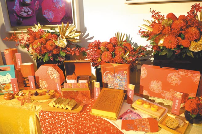 金格推出2021新春「話題開運禮盒」系列。圖／業者提供