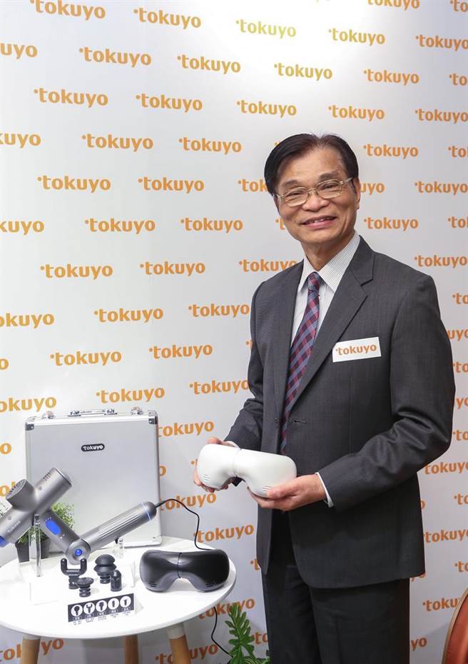 tokuyo總經理粘振雄宣佈日本子品牌HEALTHPIT反攻台灣市場。（圖／tokuyo提供)
