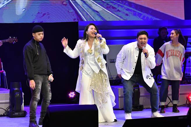 裘海正今在台北国际会议中心开唱。（海乐影业提供）