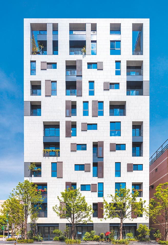 长野米蓝矗立大直北安路深受女性青睐。（长野建设提供）