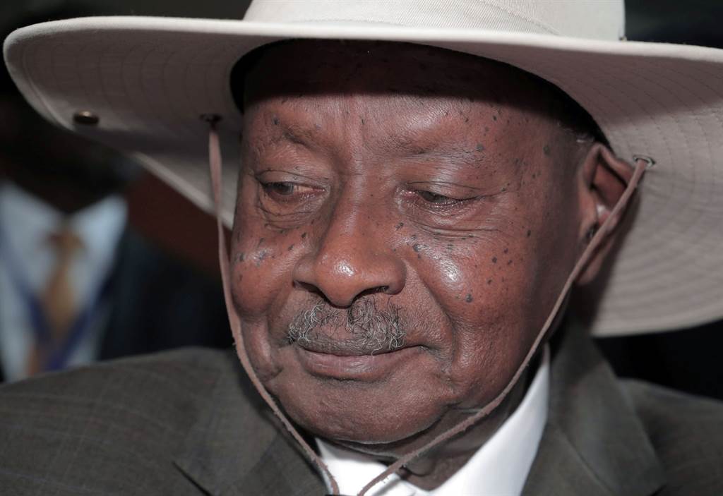 执政35年再延长 乌干达总统争议声中赢得连任。图/路透(photo:ChinaTimes)