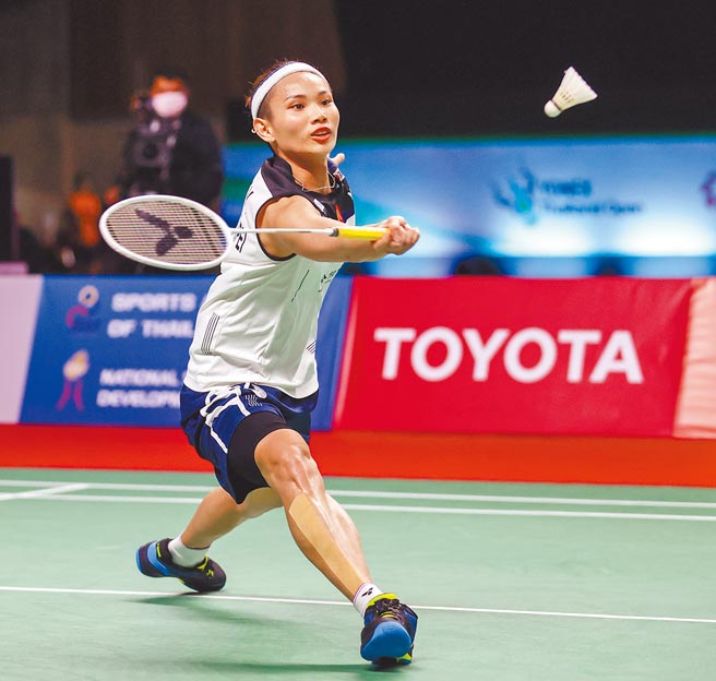 戴资颖以超强心臟救下5个局末点，以21比8、23比21淘汰丹麦黑马布里西费特，杀入女单冠军战。（Badminton Photo提供）