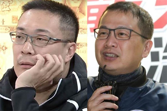 陈柏惟针对朱学恒（左）、罗智强的批评回呛。（合成图／摘自罗智强脸书、资料照）