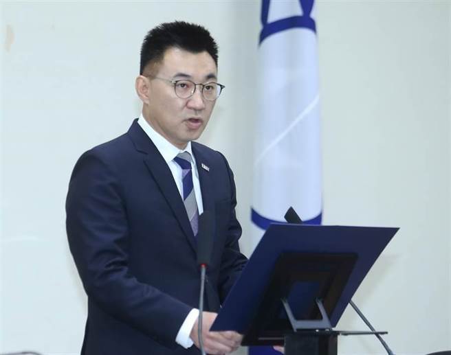 韋安認為，國民黨主席江啟臣是否能夠連任，是國民黨在2024選戰布局中的關鍵。（本報資料照）