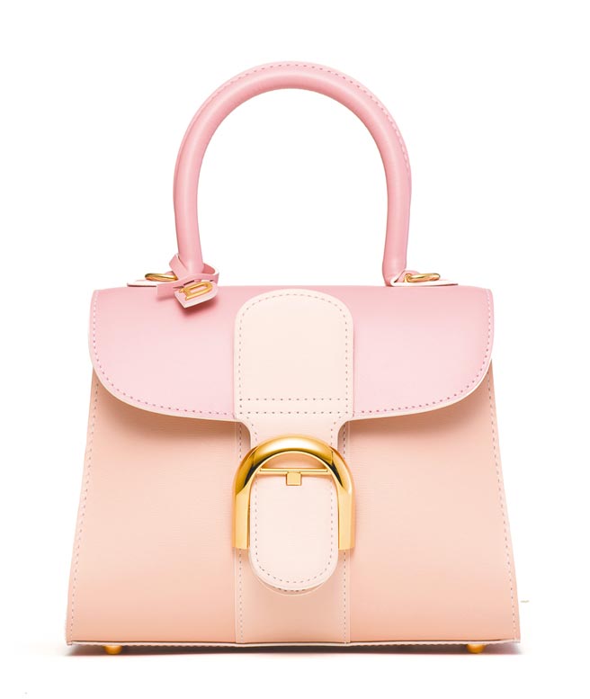 Forever Rose系列Brillant Camaieux小牛皮迷你手袋，17万2300元。（Delvaux提供）