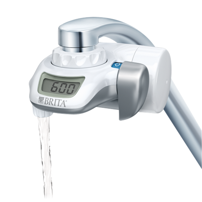 樂天市場的建軍電器Brita on tap 濾菌龍頭式濾，含1支濾芯，原價3980元，特價2899元。（樂天市場提供）