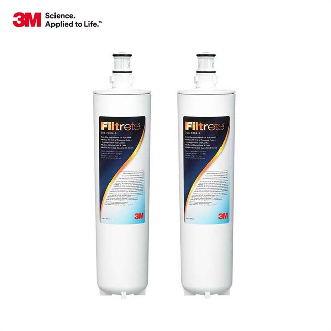 蝦皮購物的3M S004 淨水器專用濾心超值組2入裝 3US-F004-5，原價5760元，優惠價5120元。（蝦皮購物提供）