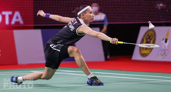 戴资颖在丰田泰国羽球公开赛女单32强不到30分钟获胜。（Badminton Photo提供）