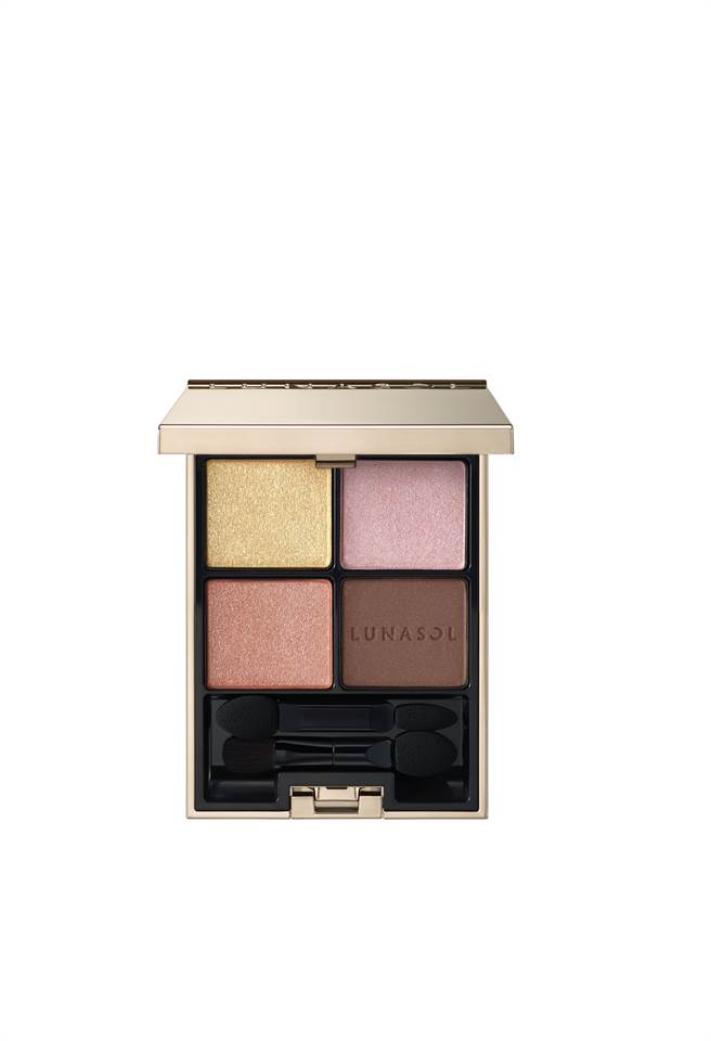 LUNASOL晶巧霓光眼彩盒＃11，2250元。（LUNASOL提供）