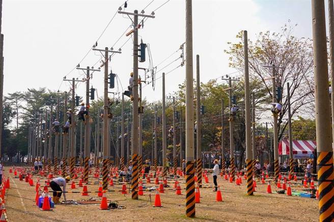 台電技能競賽，破千人參賽創10年來新高。（圖／台電提供）