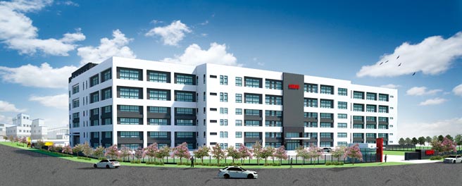 声宝集团耗资12亿元在臺南建置的新厂，预计今年第三季产线全开，粗估将创造70亿年产值及400个就业机会。图／声宝集团提供