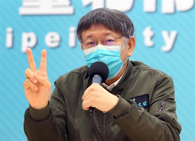 针对部立桃园医院发生新冠肺炎院内传染，台北市长柯文哲表示，未来两天是关键期，市府会持续观察。（范扬光摄）