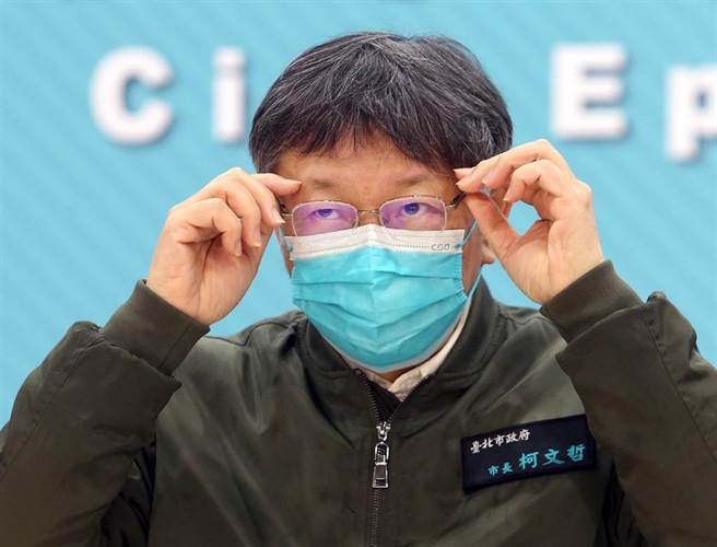 台北市长柯文哲表示，核食应与莱猪同一标准，「源头管理、明白标示。」（范扬光摄）