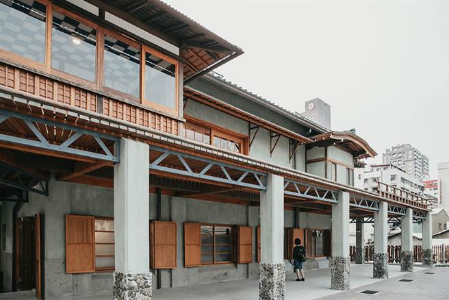 逍遥园以西式建材建构传统日式木屋的空间构造，在现存日式老宅中显得独树一格。(图/蔡嘉玮摄)