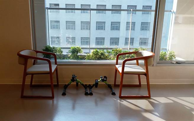 7楼精神护理之家-绿园，公共社交空间，採柔和色调设计，让住民有家的温馨感。(图片提供／高雄市立凯旋医院)