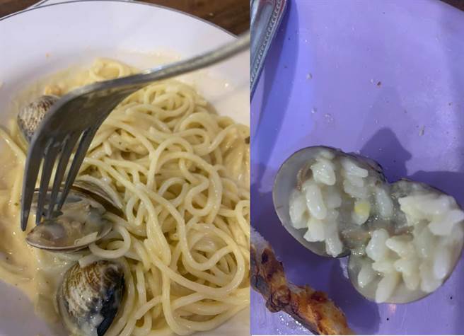 海鮮麵蛤蜊竟包滿飯(圖片取自/我是萬華人)