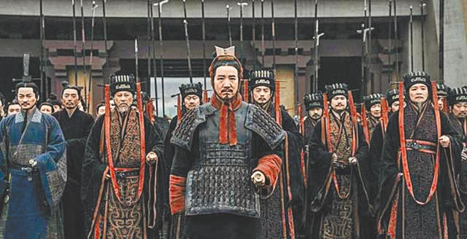 大陆剧《大秦赋》也吸引海外平台採购播放。（摘自微博）