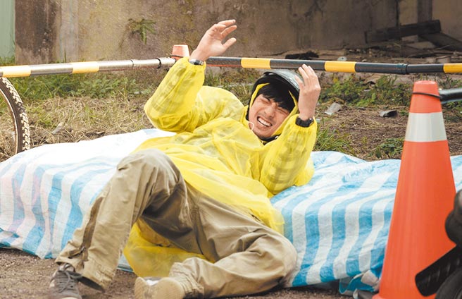 林哲熹拍戏超拚，之前拍《狂徒》时两度受伤。（资料照片）