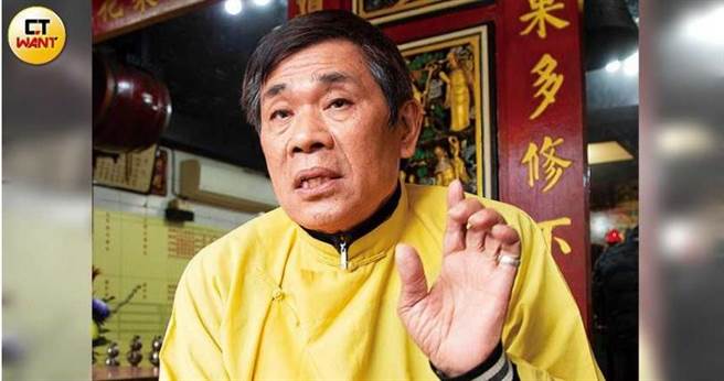 慈德宫主持林宽表示，济公吃肉喝酒是为融入一般民眾，易于传佛法。（图／黄威彬摄）