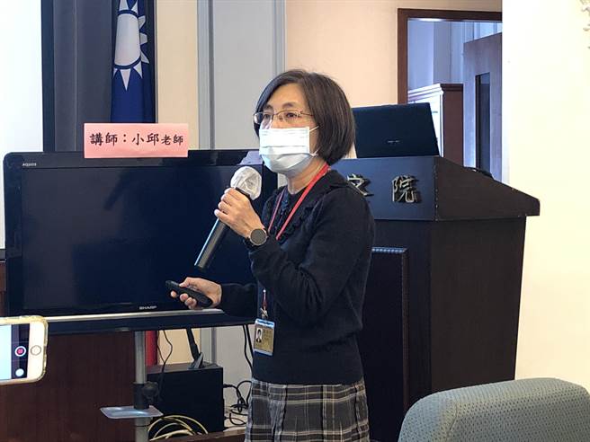 公职人员财产申报处长陈美延。（赵婉淳摄）