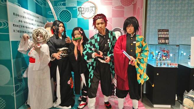 新光三越台中店破百樣「鬼滅之刃」新品登場，引爆動漫打卡潮！圖／曾麗芳攝