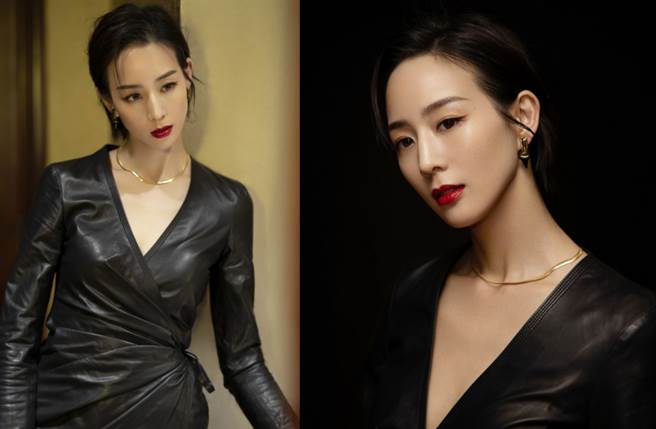 張鈞甯除了以服裝襯托出好身材，更在造型中加入極簡風 Missoma 項鍊及 CHLOE 耳飾​​​​。（圖／摘自微博@张钧甯工作室）