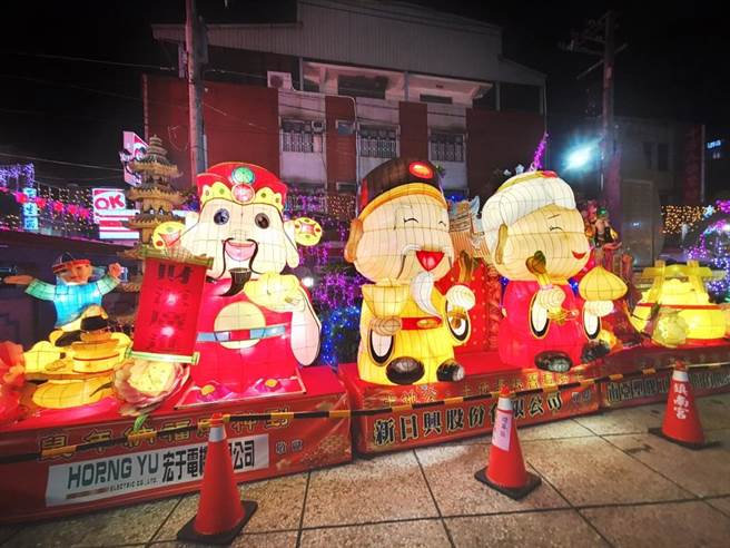 树林镇南宫新春嘉年华灯会取消。（新北市府提供／许哲瑗新北传真）