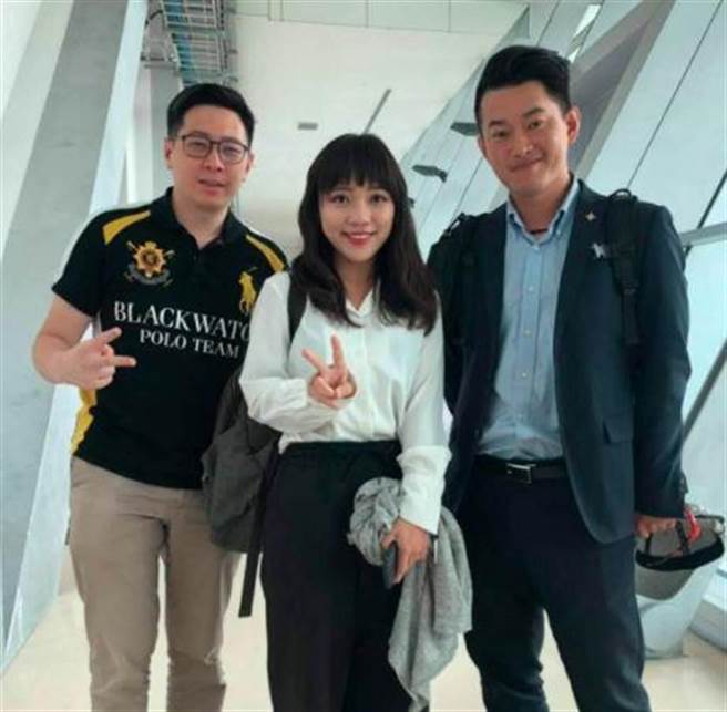 陳柏惟2019年曾PO出和黃捷、王浩宇合照。(取自陳柏惟臉書)
