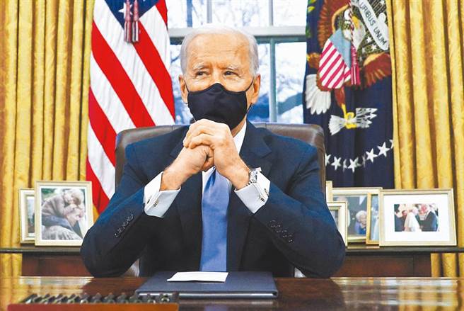 拜登。（路透）