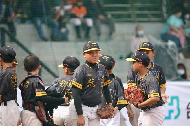 云林文昌国小首次参加富邦杯少棒赛就闯入四强。（中华棒协提供）