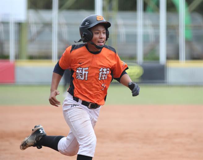 新街国小全锡安。（中华棒协提供）