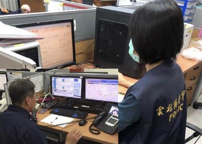 「110视讯报案」App英语版上架了，云林县警局自21日起率先派驻15名外事警官轮流进驻县警局勤务中心待命。（云林县警局提供）