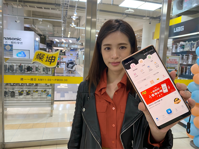 悠游付在灿坤门市上线！ 添购家电3C抢优惠趁现在。（悠游卡提供／黄慧雯台北传真）
