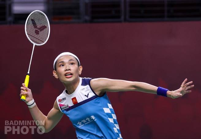 戴资颖在泰国羽球公开赛8强战上演逆转秀，后来居上拍落李文珊晋级4强。（Badminton Photo提供）