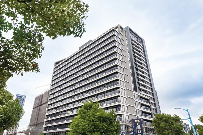 昭扬CBD经贸中心商办，全新完工。图╱业者提供