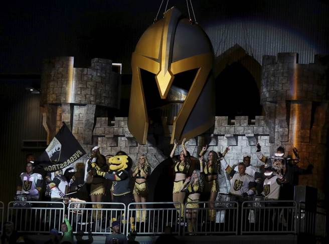 拉斯維加斯是NBA擴軍的設想地點之一，當地現有NHL黃金騎士隊。（美聯社資料照）